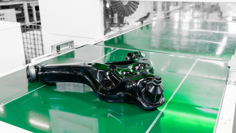 Laser etching of finished auto components with unique ID