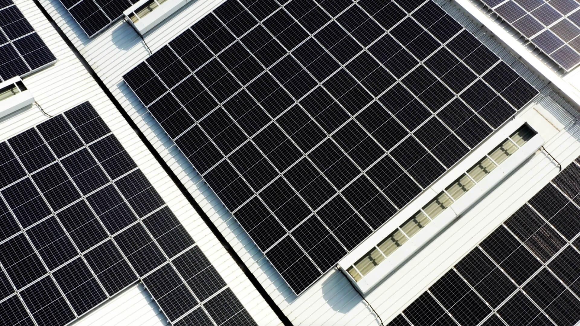 Solar Panels on roof of smart factory -SH Auto Parts Manufacturing